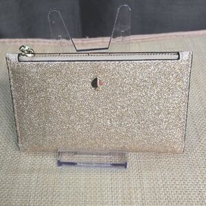 Kate Spade Glittery Gold Wallet